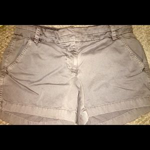J crew gray chino shorts